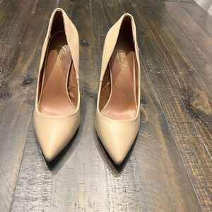 Candie's Beige Heels for Women